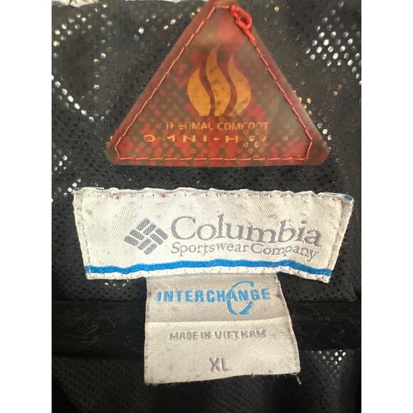 COLUMBIA Jacket Womens XL Black Kaleidaslope II Omni Heat Interchange Coat - Picture 3 of 8